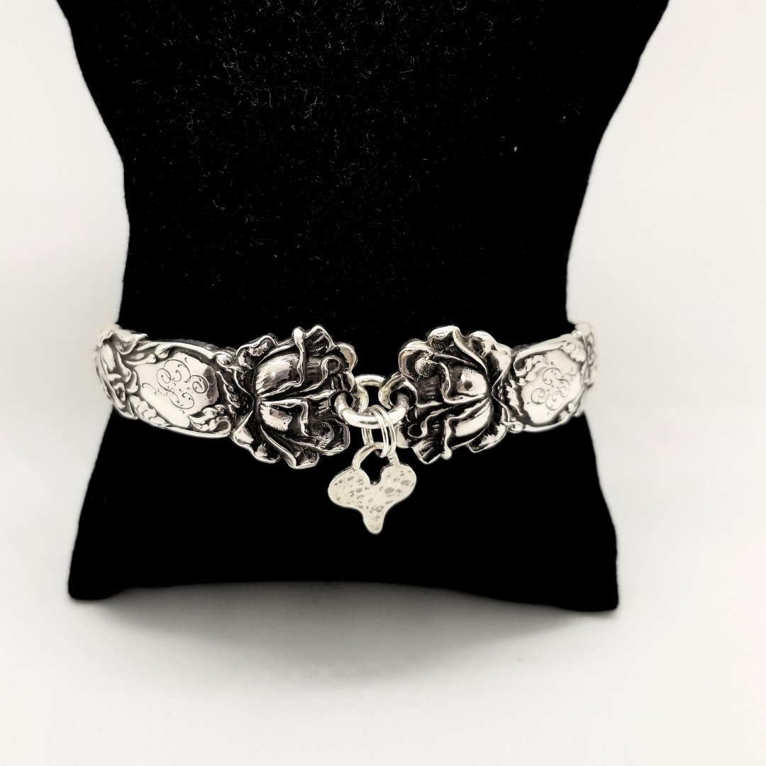 Bridal Rose Sterling Silver Bracelet from 1903