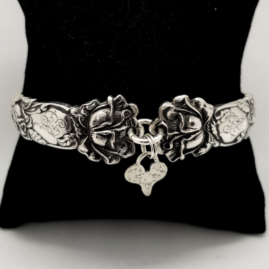 Bridal Rose Sterling Silver Bracelet from 1903