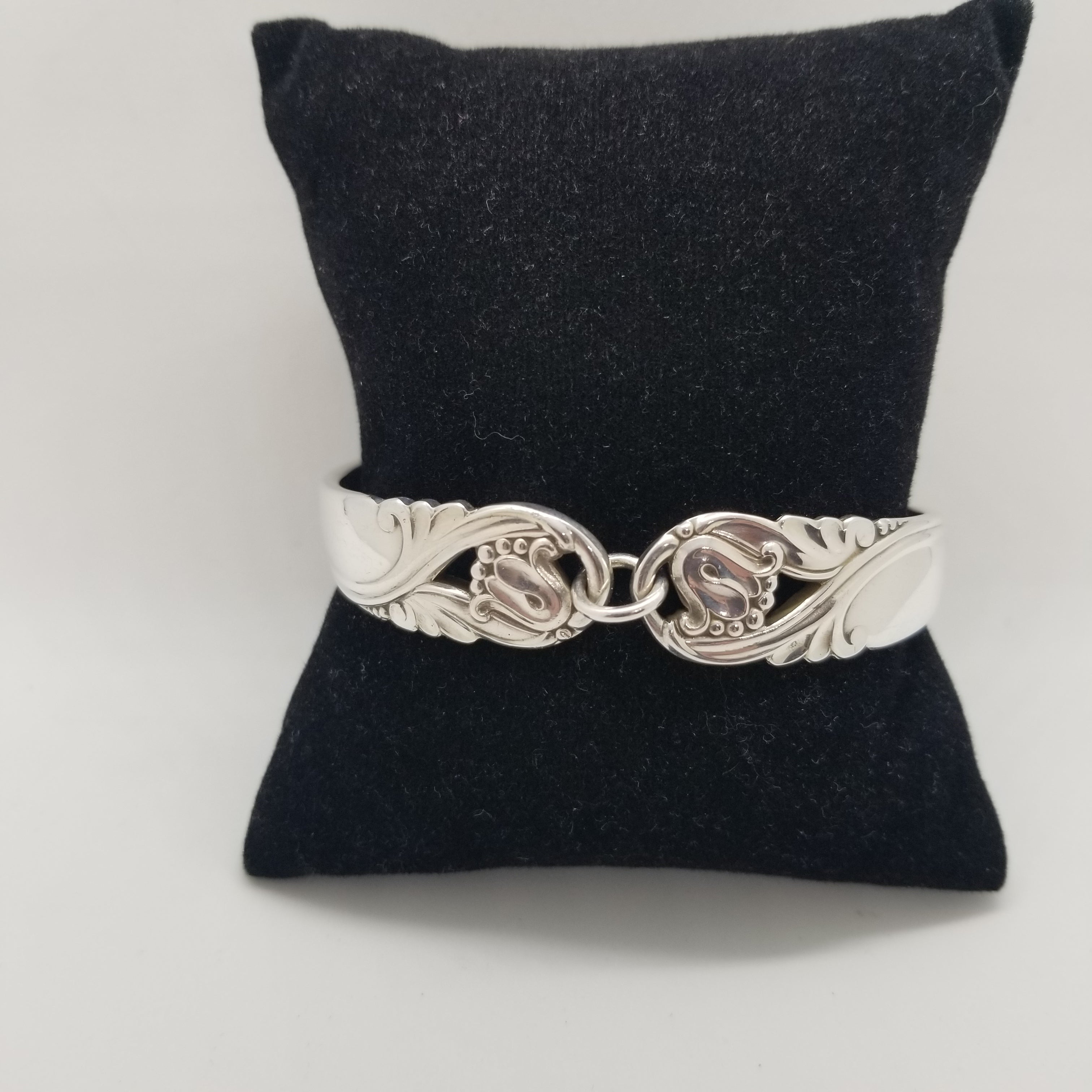 Sterling Silverware Bracelet in Spring Glory, 1942