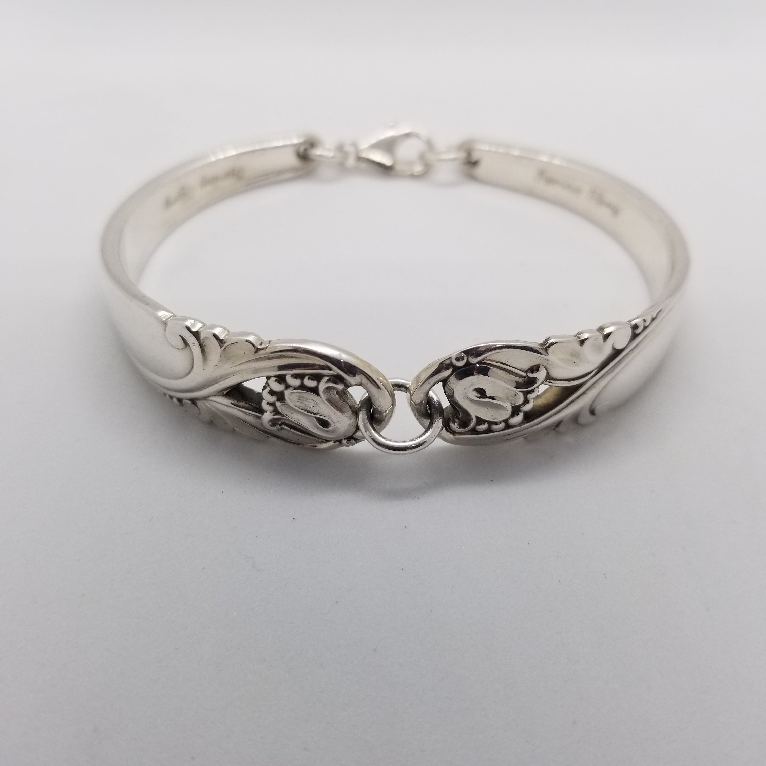 Sterling Silverware Bracelet in Spring Glory, 1942